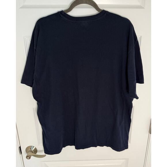 University of Frankfurt Germany Graphic T-Shirt Navy XXL Cotton Casual Tee - Picture 2 of 5